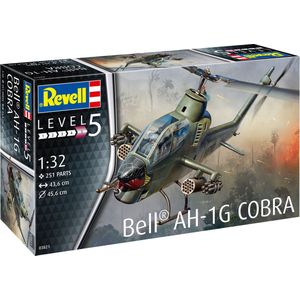 1:32 Revell 03821 Bell AH-1G Cobra Heli Plastic Modelbouwpakket