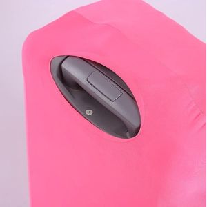 Luggage Cover Elastische kofferhoes kofferbeschermhoes bagagehoes M Pink