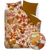 Beddinghouse Flora dekbedovertrek - Tweepersoons - 200x200/220 - Oker