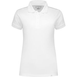 Macseis Polo Flash Powerdry dames wit maat  M