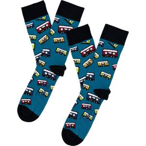 Tintl socks unisex sokken | Retro - Tape (2 paar - maat 36-40)