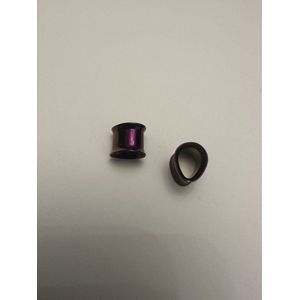 Piercing ear plug druppel 10 mm paars | Moederdag | Verjaardagscadeau| Cadeautje| Valentijnsdag| Kado | sieraden | vaderdag | oorbellen | oorsieraden