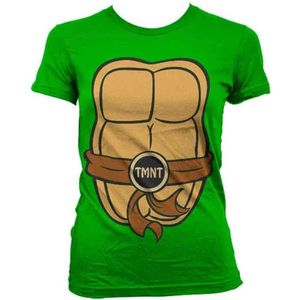 Teenage Mutant Ninja Turtles Dames Tshirt -S- TMNT Costume Groen
