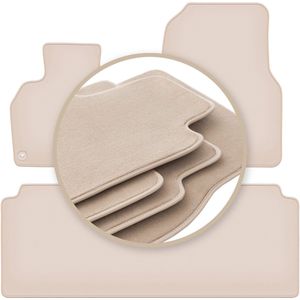 PREMIUM beige matten voor: Renault Espace IV minivan 2002-2014