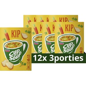Unox Kip Cup-a-Soup - 12 x 3 x 175 ml - Voordeelverpakking
