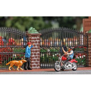 Busch - Us Motorrad Mit Biker H0 (2/20) * - BU7861 - modelbouwsets, hobbybouwspeelgoed voor kinderen, modelverf en accessoires