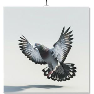 Tegel Met Opdruk | Geschenk | Wc | Toilet | Duif