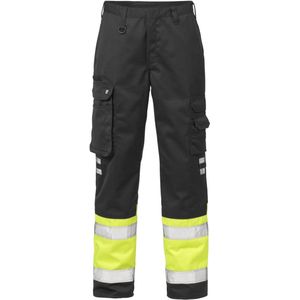 Fristads Hi Vis Broek Klasse 1 213 Plu - Hi-Vis geel/zwart - C154