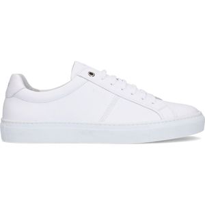 Van Lier - Heren - Witte leren sneakers - Maat 47