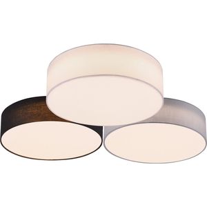 LED Plafondlamp - Plafondverlichting - Torna Lanago - 38W - Warm Wit 3000K - Dimbaar - Rond - Meerkleurig - Aluminium