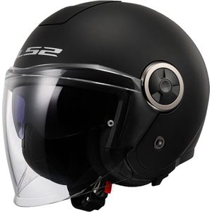 LS2 Helm Classy Solid OF620 mat zwart maat M