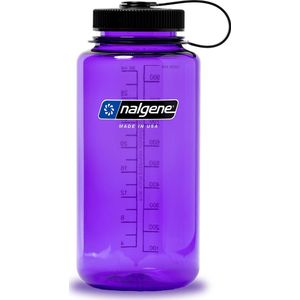 Nalgene Wide-Mouth Bottle - drinkfles - 32oz - BPA free - SUSTAIN - Purple