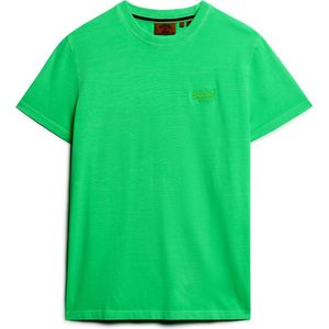 Superdry ESSENTIAL LOGO EMB NEON TEE Heren T-shirt - Maat M