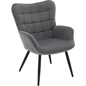 WOLTU Wing Chair, Modern, Relaxstoel, TV-stoel, Comfortabel, Leesstoel, Woonkamer, Fauteuil, Relaxfauteuil, Metalen Poten, Fauteuil
