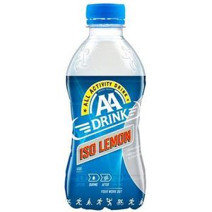 AA drink | Iso Lemon | Petfles | 24 x 33 cl