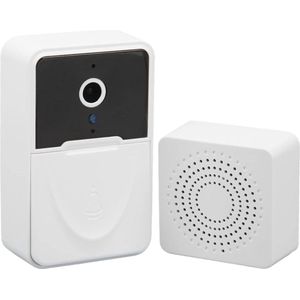 Draadloze Videodeurbel Upgrade Wifi Slimme Videodeurbel Tweerichtingsaudio Nachtzicht Cloudopslag 1000 MAh Eenvoudige Installatie voor Thuis - HD-video .