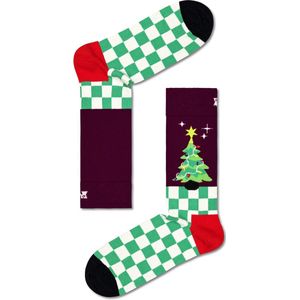 Happy Socks Christmas Tree Sock - unisex sokken - Unisex - Maat: 41-46