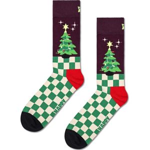 Happy Socks Christmas Tree Sock - unisex sokken - Unisex - Maat: 41-46