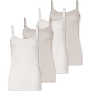 Schiesser Dames spaghettitop 4 pack Modal Essentials