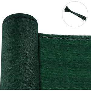 BukkitBow – Privacy Scherm – 180 g/m² Zonwering – Ademend en Waterdicht – Op Maat Knipbaar – Eenvoudige Montage - 1x6m