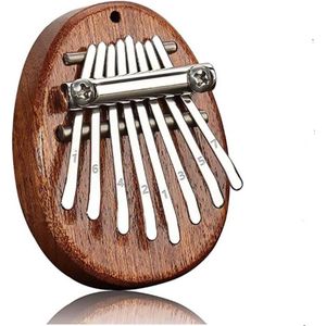 Kalimba Duim 8 sleutels, klavieKalimba Thumb Piano, Mini Duim Piano Finger Percussion Kalimba, muziekinstrument cultiveren voor muziekliefhebbers kinderen volwassenen beginners