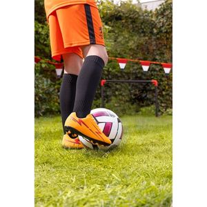 Dutchy Pitch MG kinder voetbalschoenen oranje - Maat 38 - Uitneembare zool