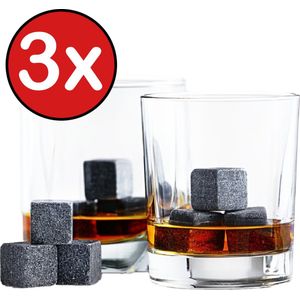 Whiskey Stenen Whiskey Stones Whiskeystenen Luxe Herbuikbare Ijsblokjes - 27 stuks