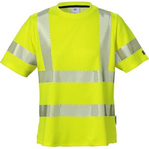 Fristads Hi Vis T-Shirt Dames Klasse 2 7458 Thv - Hi-Vis geel - XL