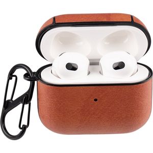 Mobigear Hoesje geschikt voor Apple AirPods 3 Hoesje | Mobigear Excellent - Donkerblauw