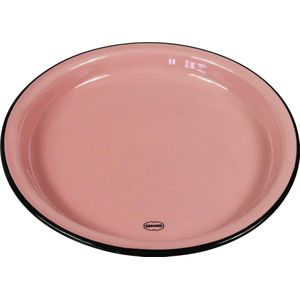 CABANAZ - bord, keramiek, MEDIUM PLATE, doorsnede 22 cm, roze