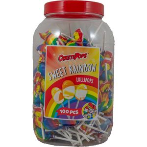 Crest RAINBOW LOLLYPOPS - 100 stuks