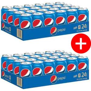 Pepsi cola blik - 48x330 ml - 2 trays