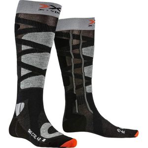 X-socks Skisokken Control Polyamide Zwart/grijs Mt 45-47