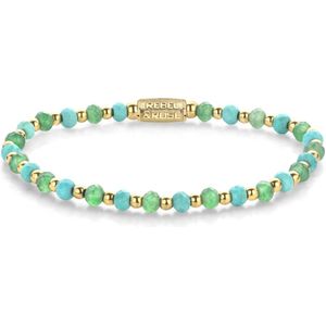 Rebel and Rose RR-40143-G-S- Blue Green Adventure - Armband-Maat S