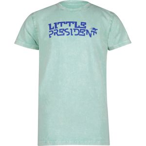 4PRESIDENT T-shirt jongens - Neon Pastel Green - Maat 128
