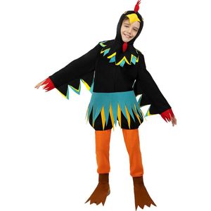 FUNIDELIA Haan kostuum voor meisjes en jongens - 3-4 jaar (98-110 cm)
