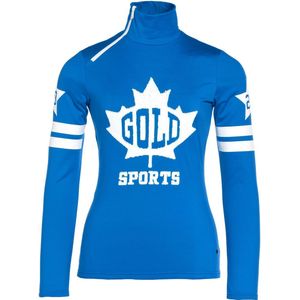 GOLDBERGH - Maple Leaf pully - blauw combi