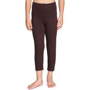 Merry Style Meisjes Leggings - Sport - Vrijetijdsbroek - Capri - Katoen - MS-MS10-226-LE - Bruin - 158