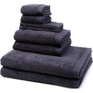 Möve 2 X was- 2 X gast- 2 X douche- 2 X handdoek in een set Superwuschel