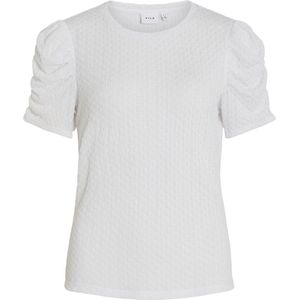 VILA VIANINE S/S PUFF SLEEVE TOP - NOOS Dames T-shirt - Maat XL