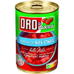 Oro Di Parma Gehakte Tomaten - 12 Blikjes van 400 g