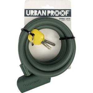 Spiraalslot Urban Proof Ø12mm x 150cm - mat groen