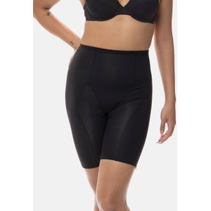 Dorina Corrigerende short lange pijpjes - Medium control - 3XL - Zwart