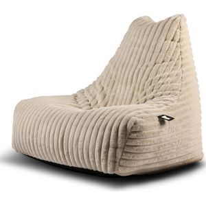 Extreme Lounging - b-bag mighty-b cord - zitzak voor volwassenen - voor binnen - zachte & comfortabele stof - natural