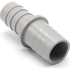 Afvoerslangverbinder recht, 22mm., ABS plastic