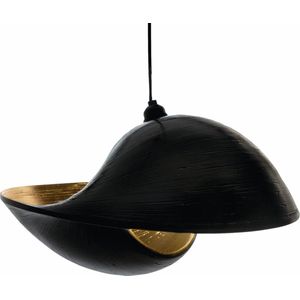 Hanglamp Bamboo Shell Black 60cm