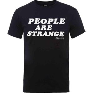 The Doors - People Are Strange Heren T-shirt - XL - Zwart