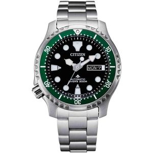 Citizen Promaster Sea Horloge - Citizen heren horloge - Groen - diameter 40 mm - roestvrij staal