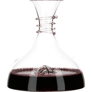 Vinata Toscana decanter - 1.8 Liter - Karaf kristal - Wijn decanteerder - Handgemaakte wijn beluchter