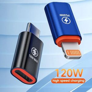 2 Stuks Usb C Naar Bliksem Adapter Pd 20W 120W Snel Opladen Bliksem Mannelijk Naar Type C Adapter Voor IPhone IOS Naar Usb Type C Converter